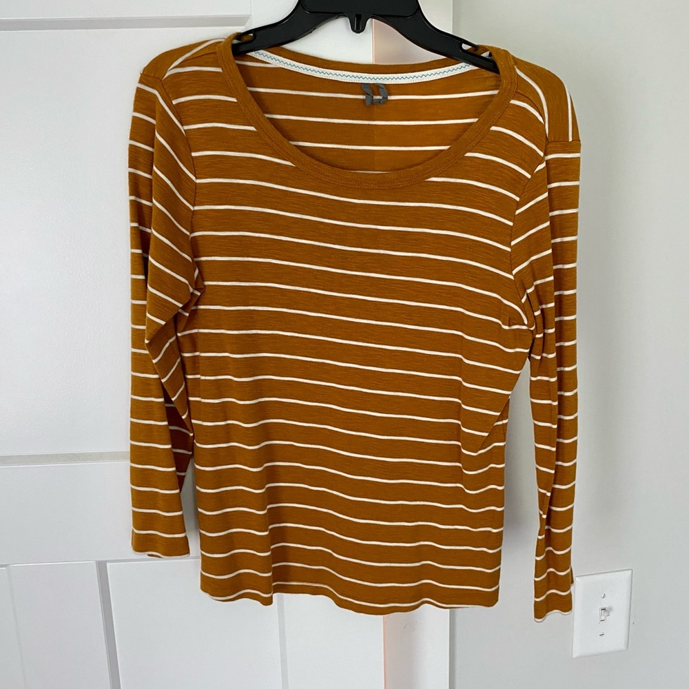 Anthropologie 3/4 length Top